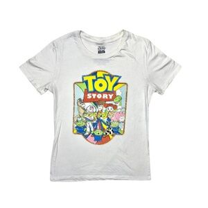 1990's Disney Soft White Toy Story Short Tee